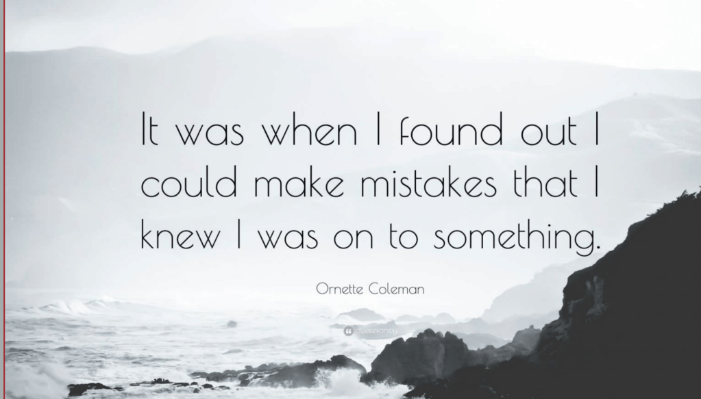 It’s Okay to Make&nbsp;Mistakes