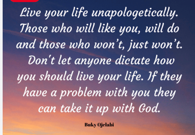 Live Unapologetically